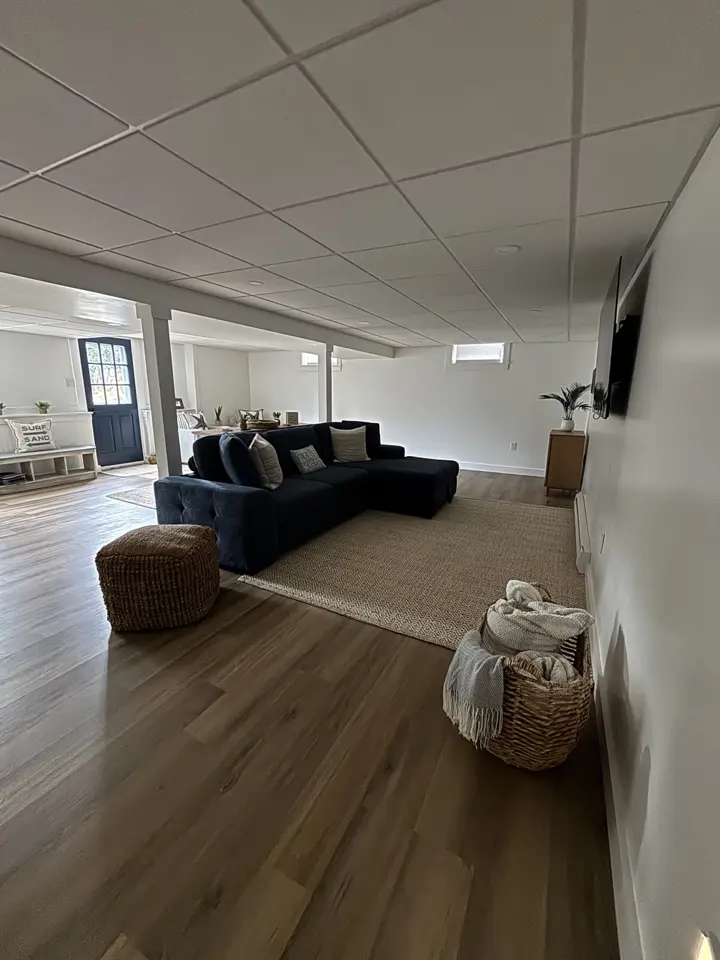 Lower level family room